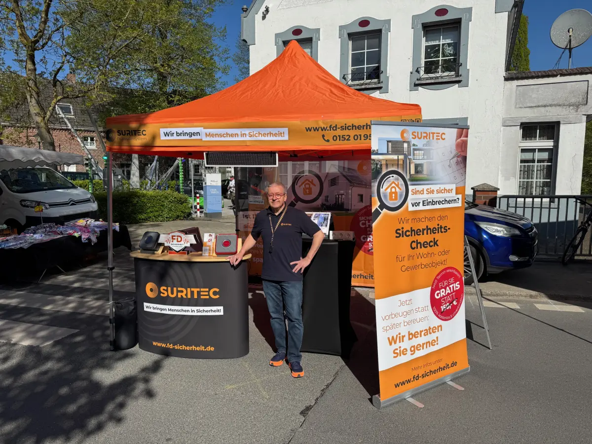 FD Sicherheit Messestand Lüdinghausen Fruehlingsfest